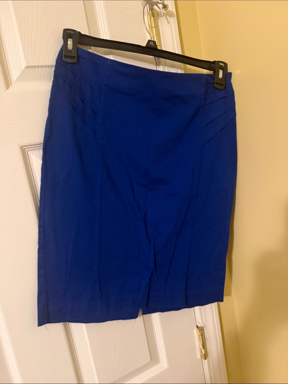 New York & Company Blue Pencil Skirt